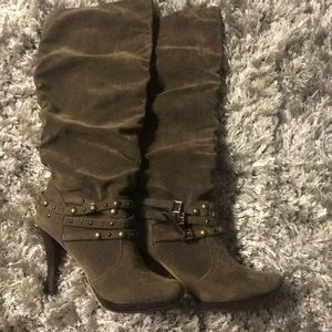 Baker’s Suede Knee High Boots